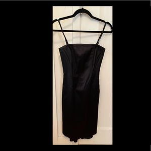 Gianfranco Ferre Jeans Black Corset Fitted Dress Vintage 26/40 (XS/S).